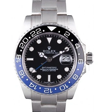 AAA Replica Watches GMT Master Steel II Collection Stainless Brushed 621492 Band Rolex Oyster 1016